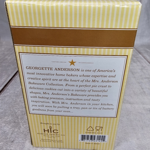 MRS. ANDERSON'S BAKING Glass Syrup/Honey Dispenser with Stand - Picture 8 of 9